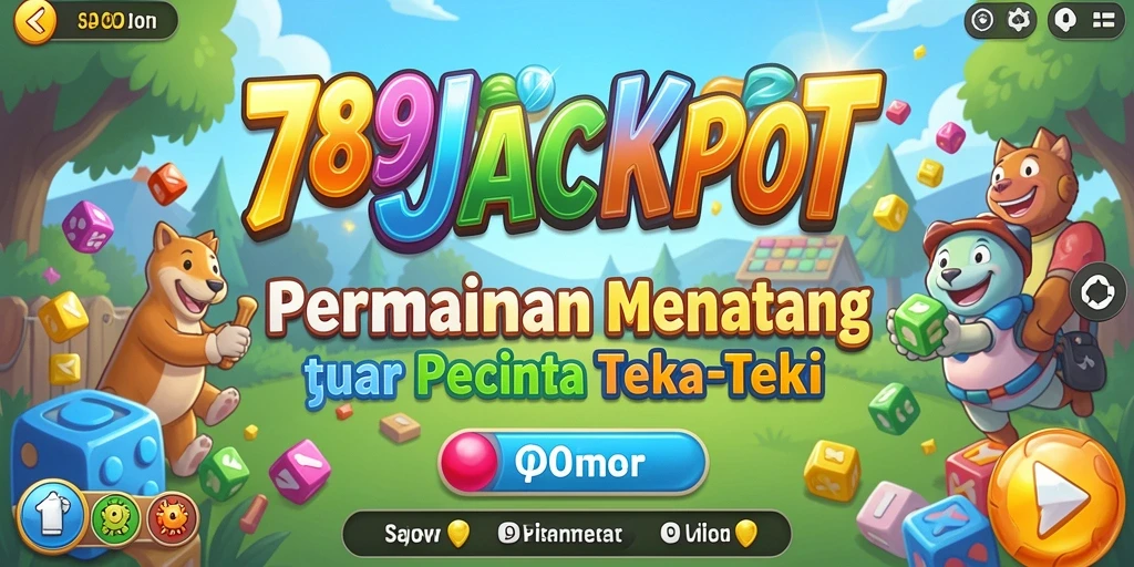 Tampilan gameplay seru dari 789JACKPOT dalam gaya puzzle yang menarik.