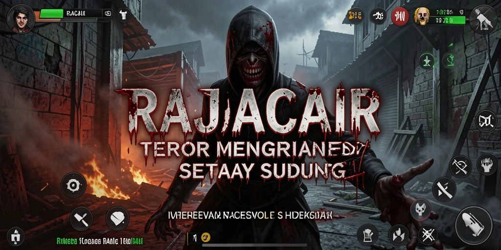 Gameplay menakutkan dengan momen kejutan yang mendebarkan.
