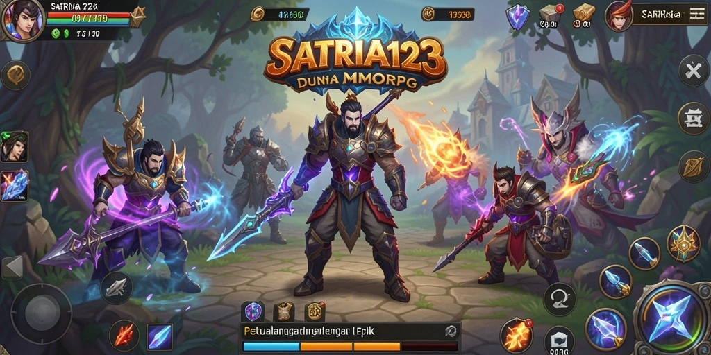Gameplay menakjubkan dari SATRIA123 yang memikat dan interaktif.